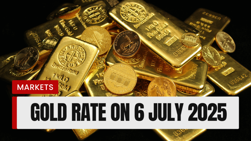 Gold Rate on 6 July 2025