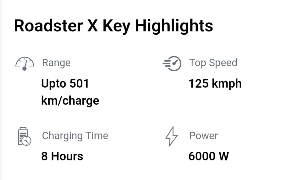 Ola Roadster X