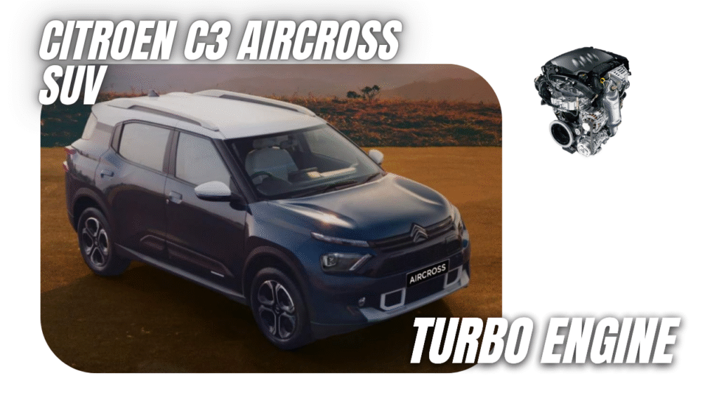 Citroen C3 Aircross SUV TURBO ENGINE