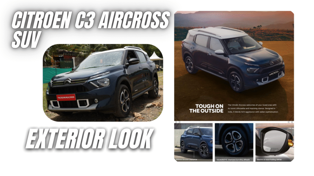 Citroen C3 Aircross SUV EXTERIOR LOOK