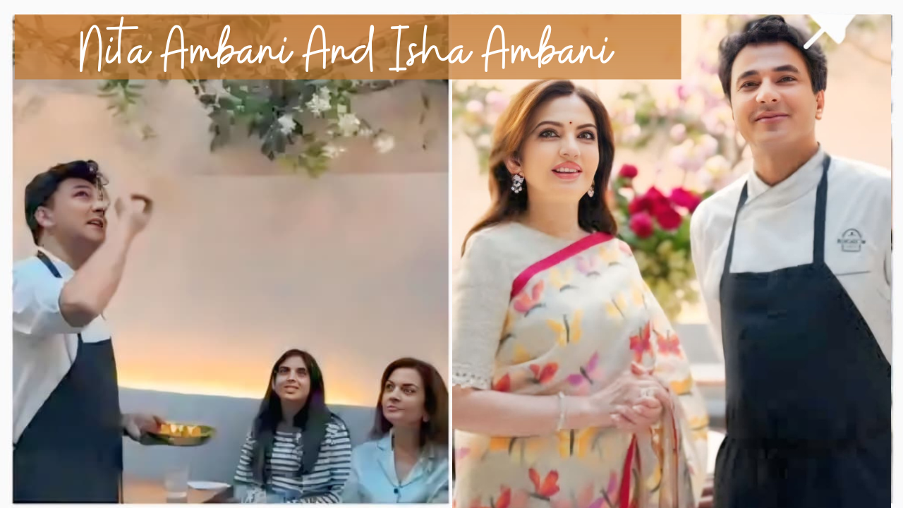 Nita Ambani And Isha Ambani