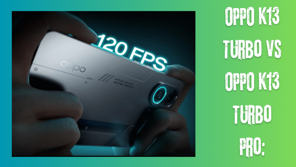 OPPO K13 Turbo vs OPPO K13 Turbo Pro: