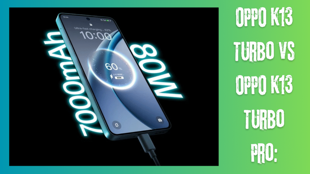 OPPO K13 Turbo vs OPPO K13 Turbo Pro: Battery