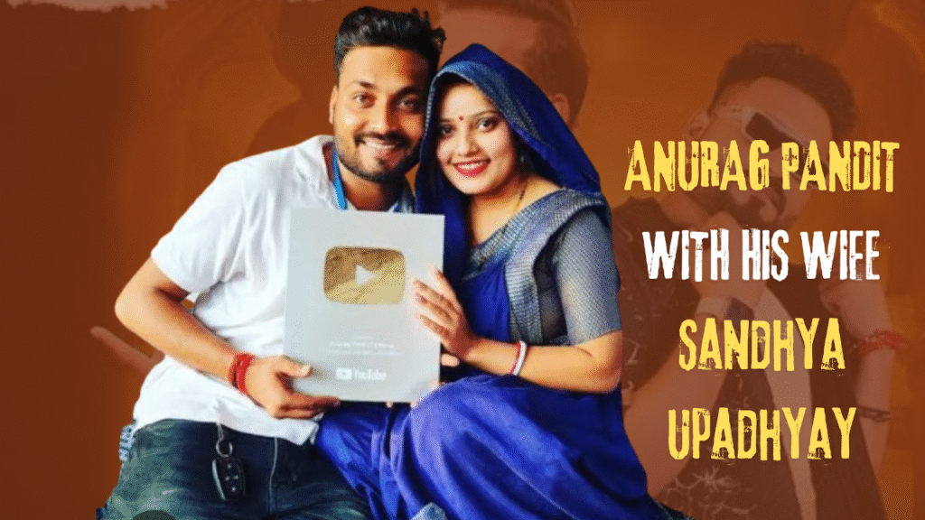 ANURAG PANDIT AND HIS WIFE